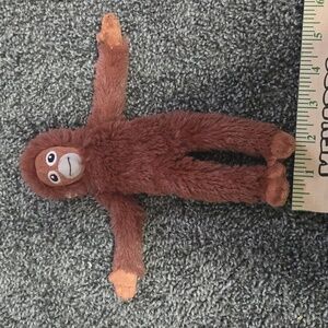 Ikea 8" Djungelskog Mini Monkey Orangutan Plush Stuffed Brown Animal Toy